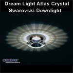 Dream Light Altas Crystal Swarovski Downlight