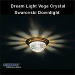 Dream Light Vega Crystal Swarovski Downlight